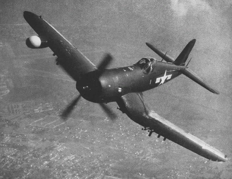 A radar-equipped F4U-5N night fighter, 1949 the variant that soldiered on into the mid-1950s.