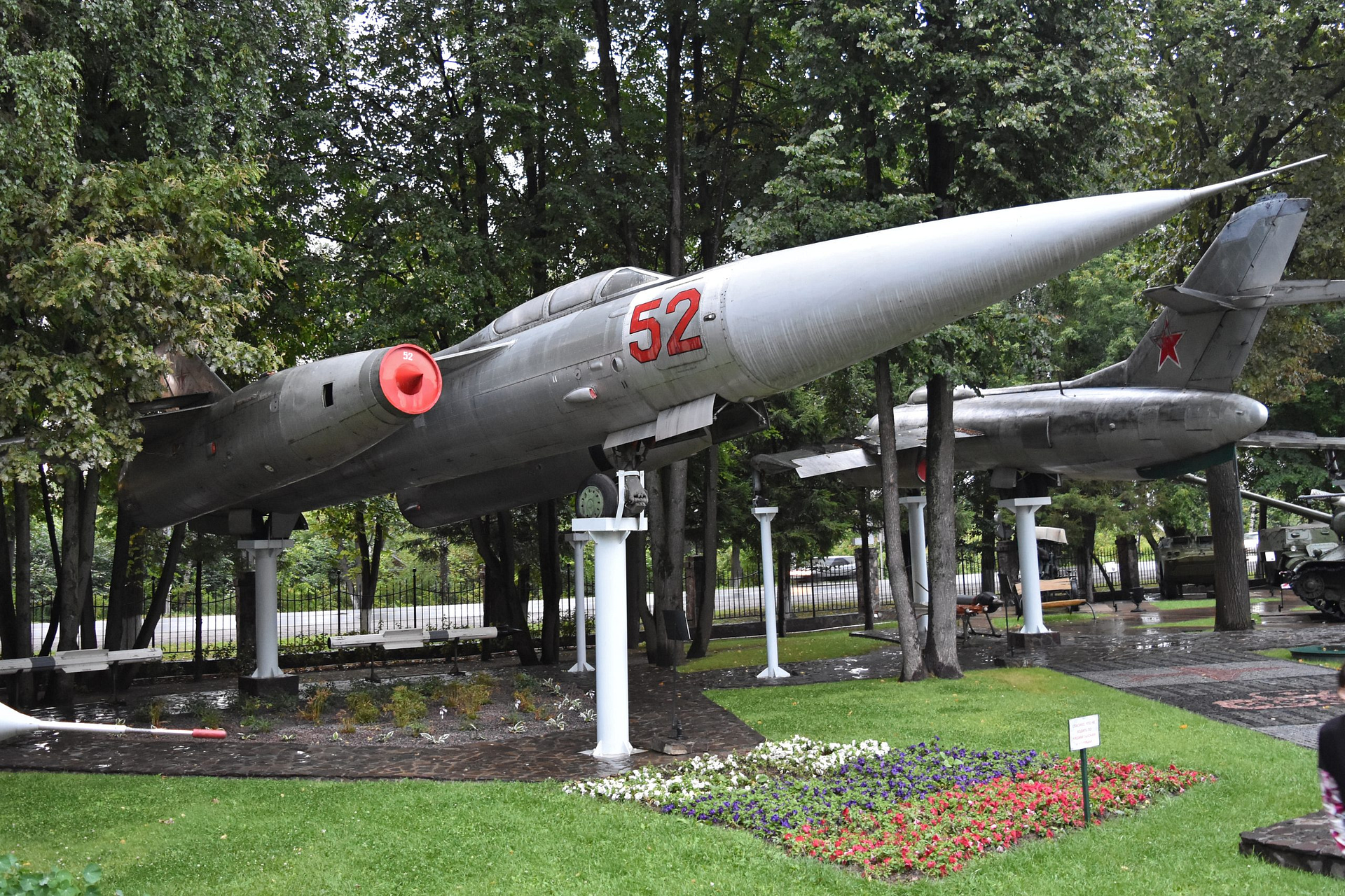 Yakovlev Yak-28P Firebar interceptor preserved at a museum
