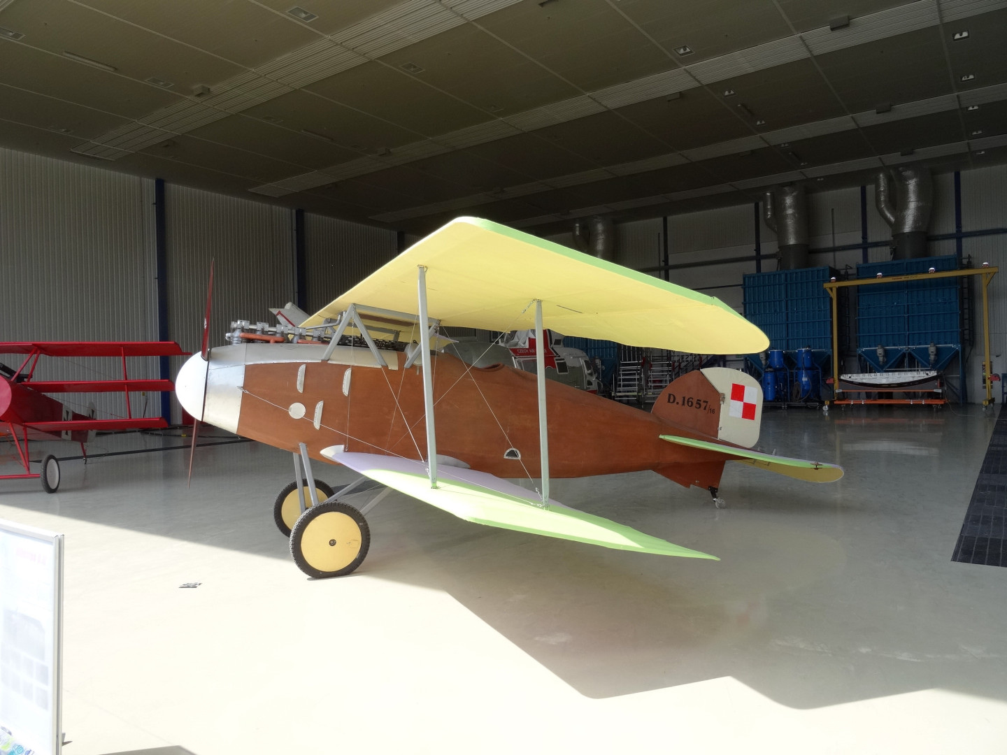 Modern airworthy Albatros D.III reproduction at an air fair