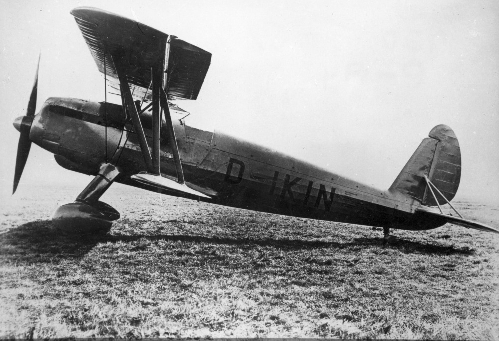 Arado Ar 68 F biplane fighter