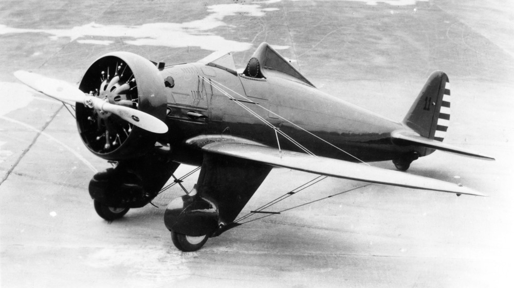 Boeing P-26C Peashooter photographed by the San Diego Air and Space Museum archive