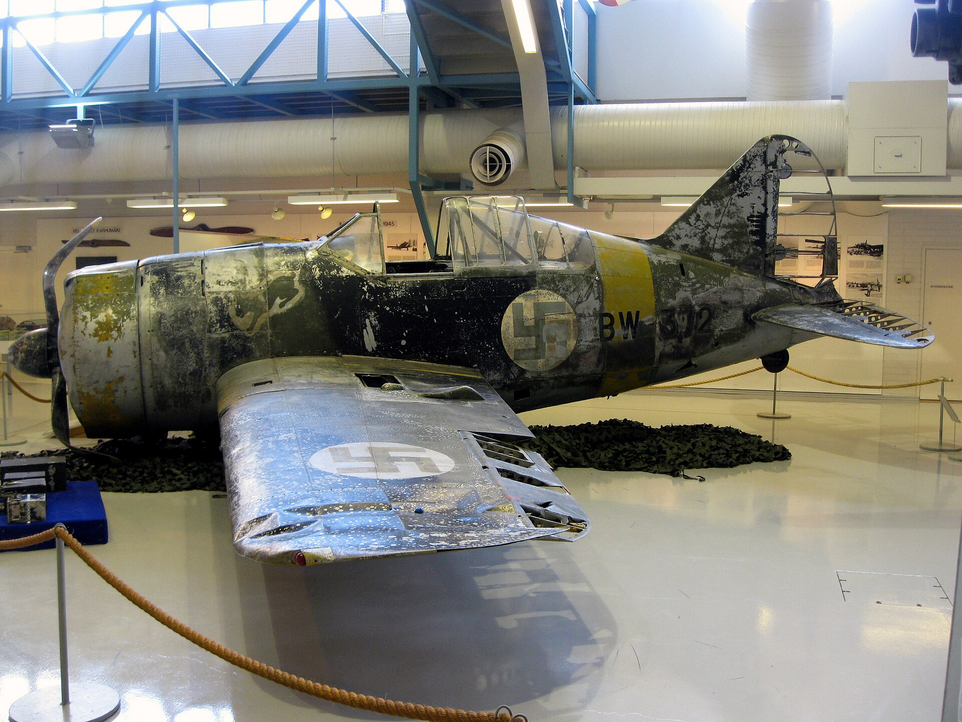 Restored Brewster Model 239 BW-372 survivor