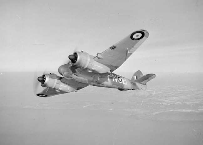 Side view of a Bristol Beaufighter