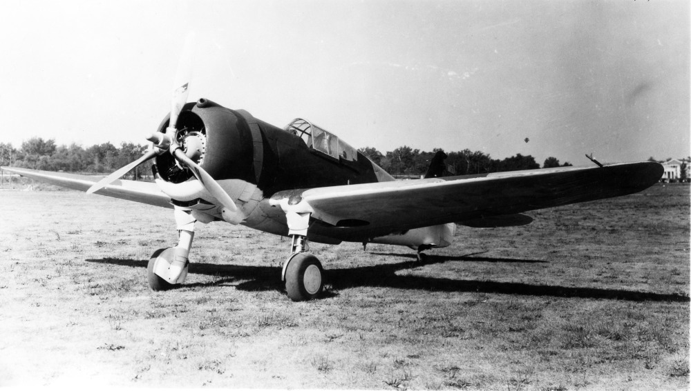 Early Curtiss P-36 Hawk in US Army Air Corps service