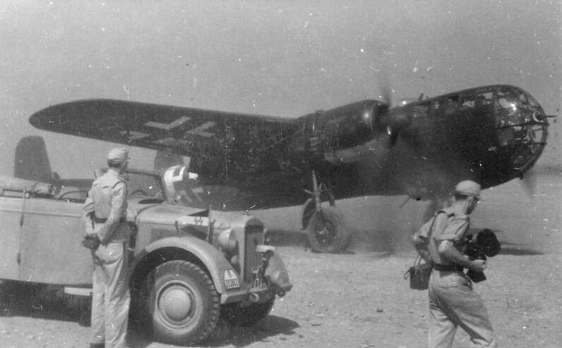 Luftwaffe Dornier Do 217 bomber, wartime Bundesarchiv photograph