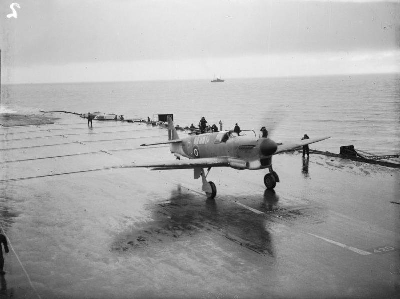 Fairey Firefly Mk I of the Fleet Air Arm showing the Griffon nose and elliptical wing