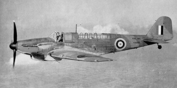 Fairey Fulmar Mk I in flight