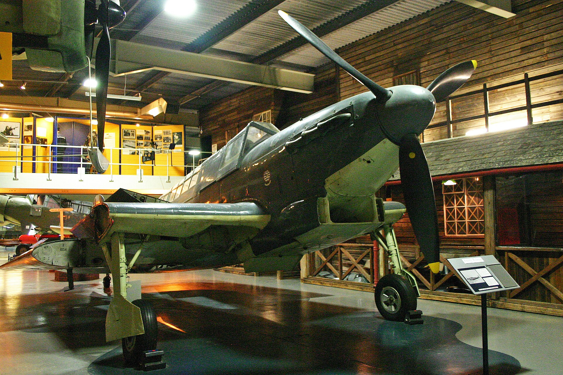 Fairey Fulmar N1854 survivor at Yeovilton