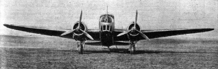 Fiat BR.20 front view, 1938