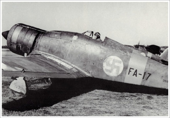Finnish Fiat G.50 Freccia fighter