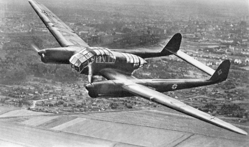 Focke-Wulf Fw 189 Uhu reconnaissance aircraft. Photo: public domain.