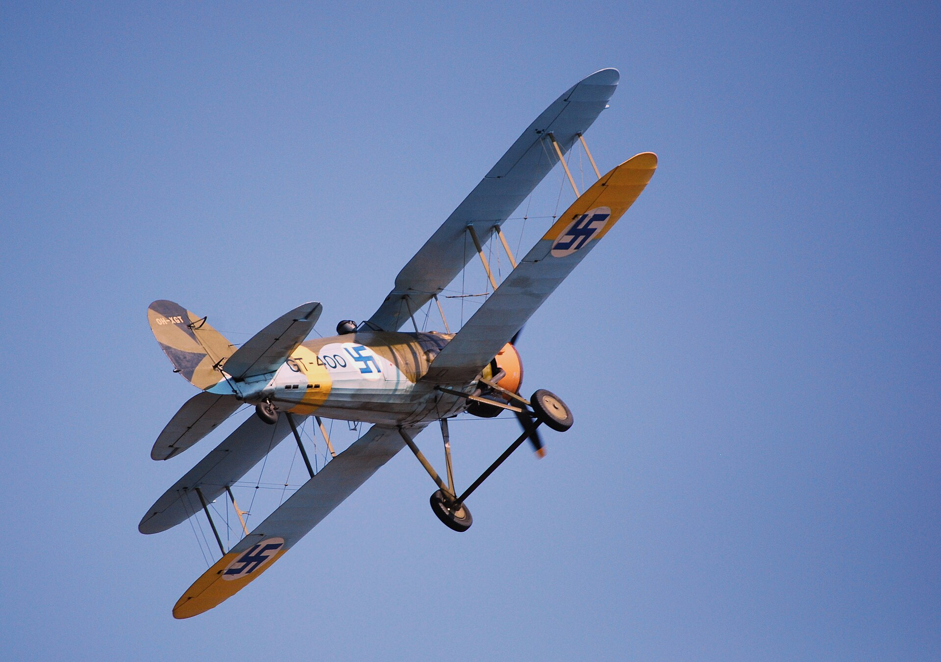Gloster Gauntlet in Finnish Air Force markings