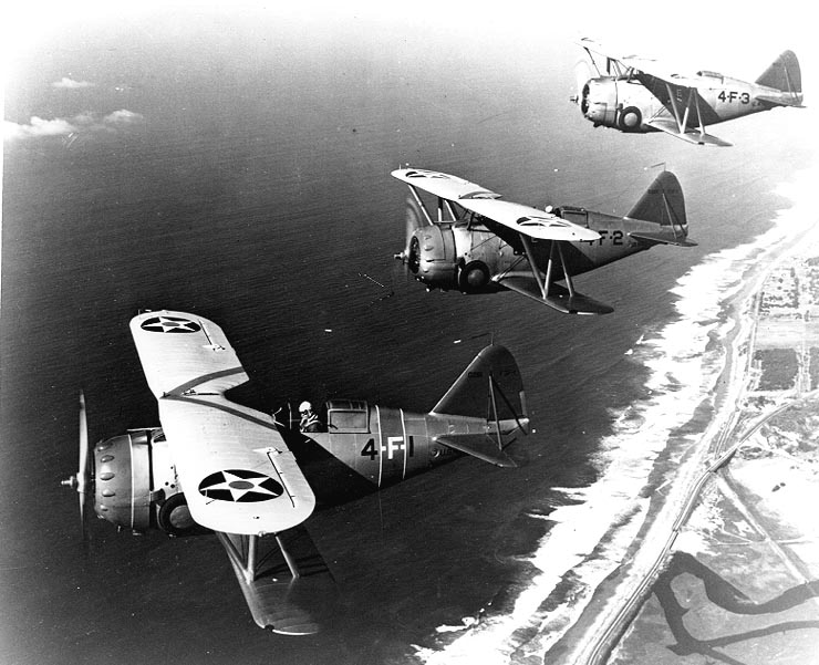 US Navy Grumman F3F-1