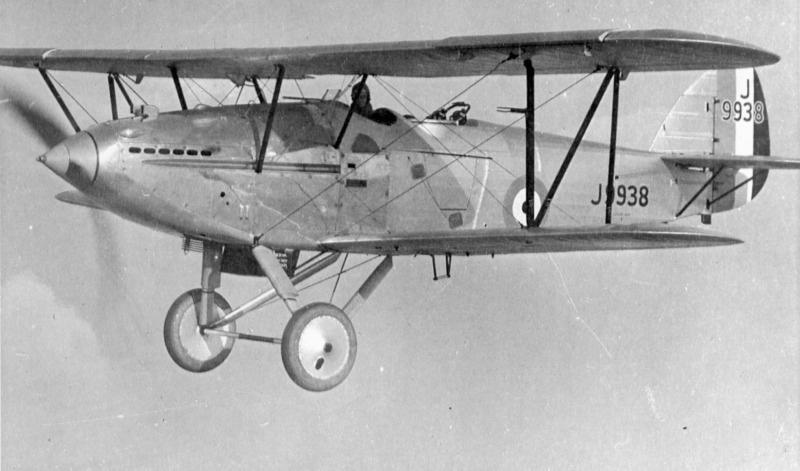 Hawker Hart J9938 of No. 33 Squadron RAF, 1930. Photo: SDASM Archives, no known copyright restrictions.