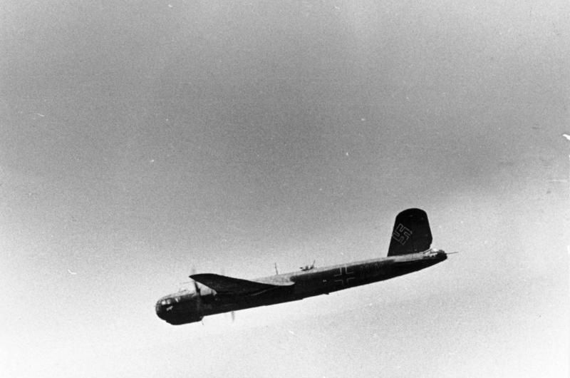 Heinkel He 177 Luftwaffe wartime photograph