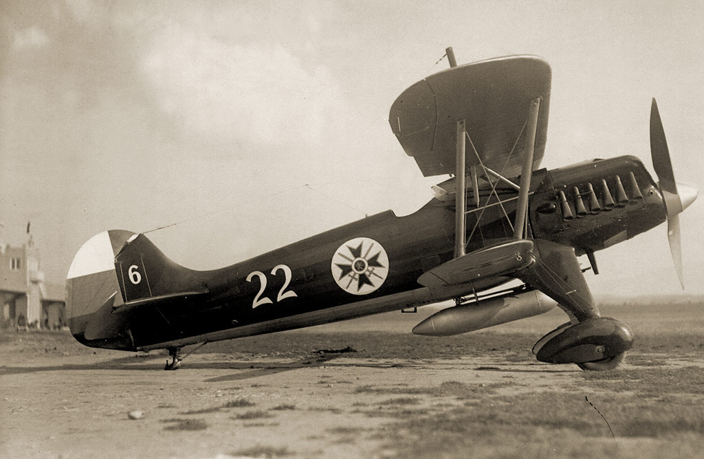 Heinkel He 51B single-seat fighter. Photo: public domain via Wikimedia Commons.