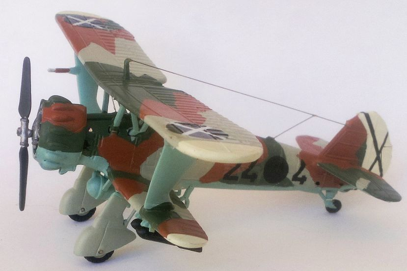 Henschel Hs 123A-1 in Condor Legion markings. Photo: Amadalvarez / Wikimedia Commons (CC BY-SA 4.0).