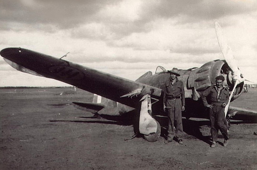 Macchi C.200 Saetta at Benghazi, Libya, 1942. Public domain.
