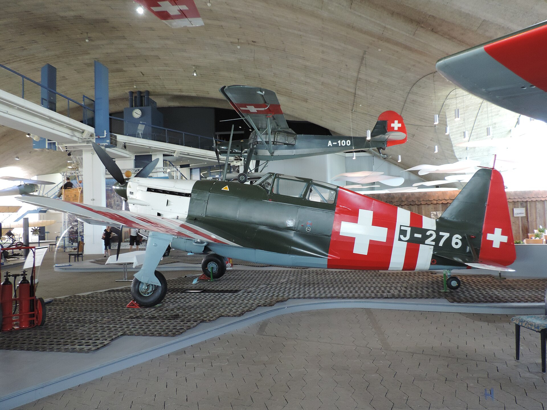 Preserved Morane-Saulnier MS.406 / Swiss D-3801 airframe