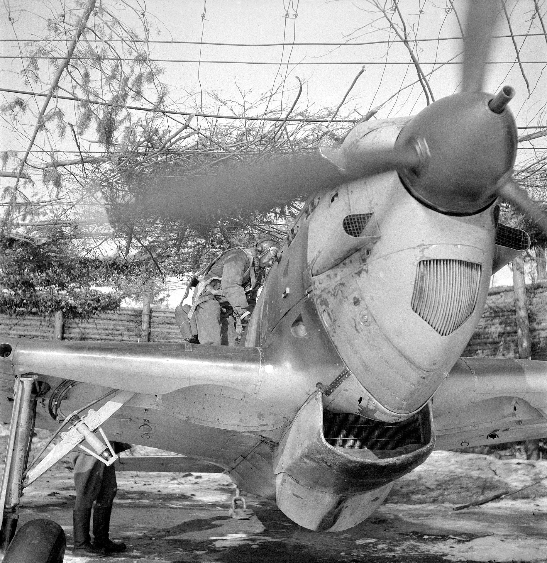 Morane-Saulnier MS.406 fighter, wartime