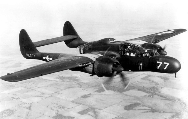 Northrop P-61 Black Widow night fighter