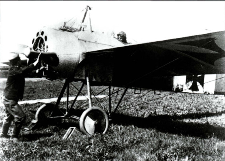 Oswald Boelcke's Fokker Eindecker monoplane