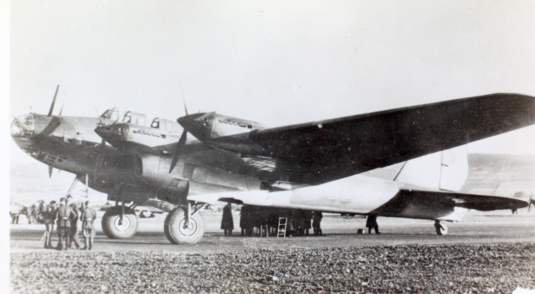 Petlyakov Pe-8 (TB-7) Soviet four-engine heavy bomber
