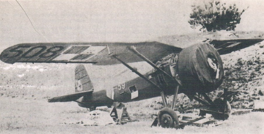 A PZL P.11 in flight in the 1930s. Public domain via Wikimedia Commons.