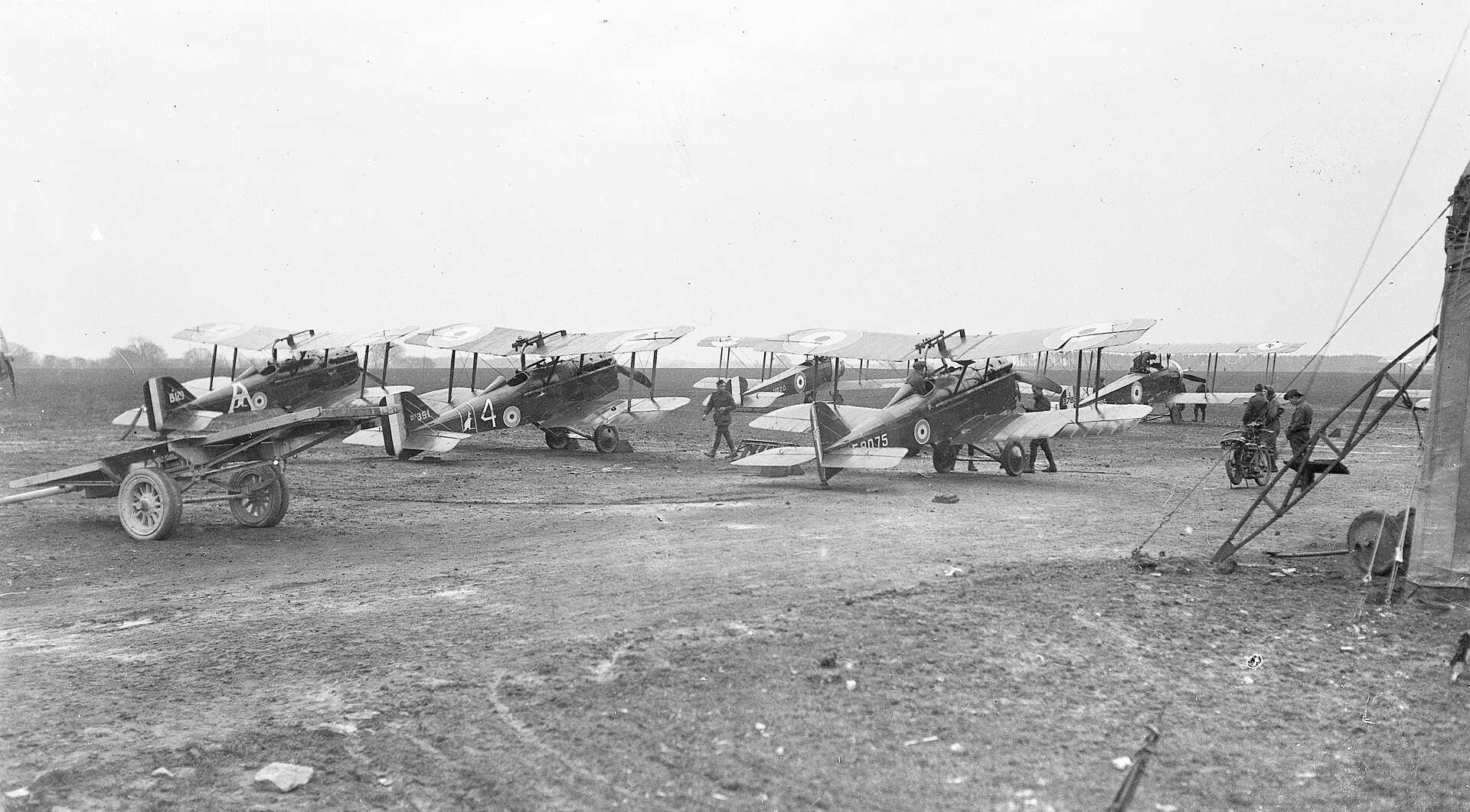 Australian Flying Corps S.E.5a of No. 6 (Training) Squadron