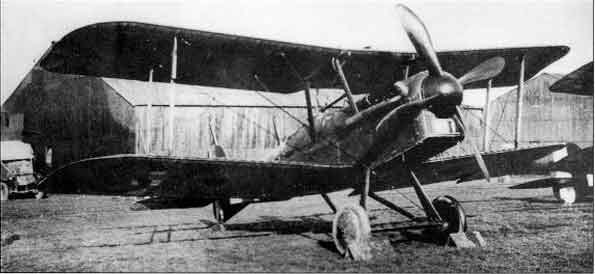 James McCudden S.E.5a fitted with an experimental four-blade propeller