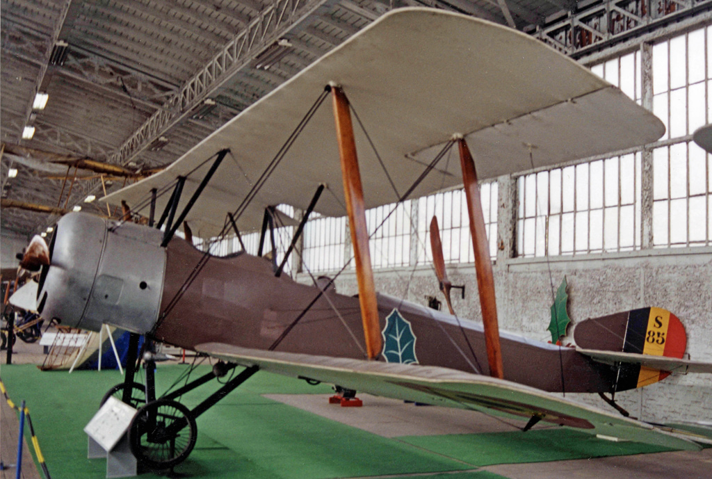 Preserved Sopwith 1½ Strutter at the Brussels military museum