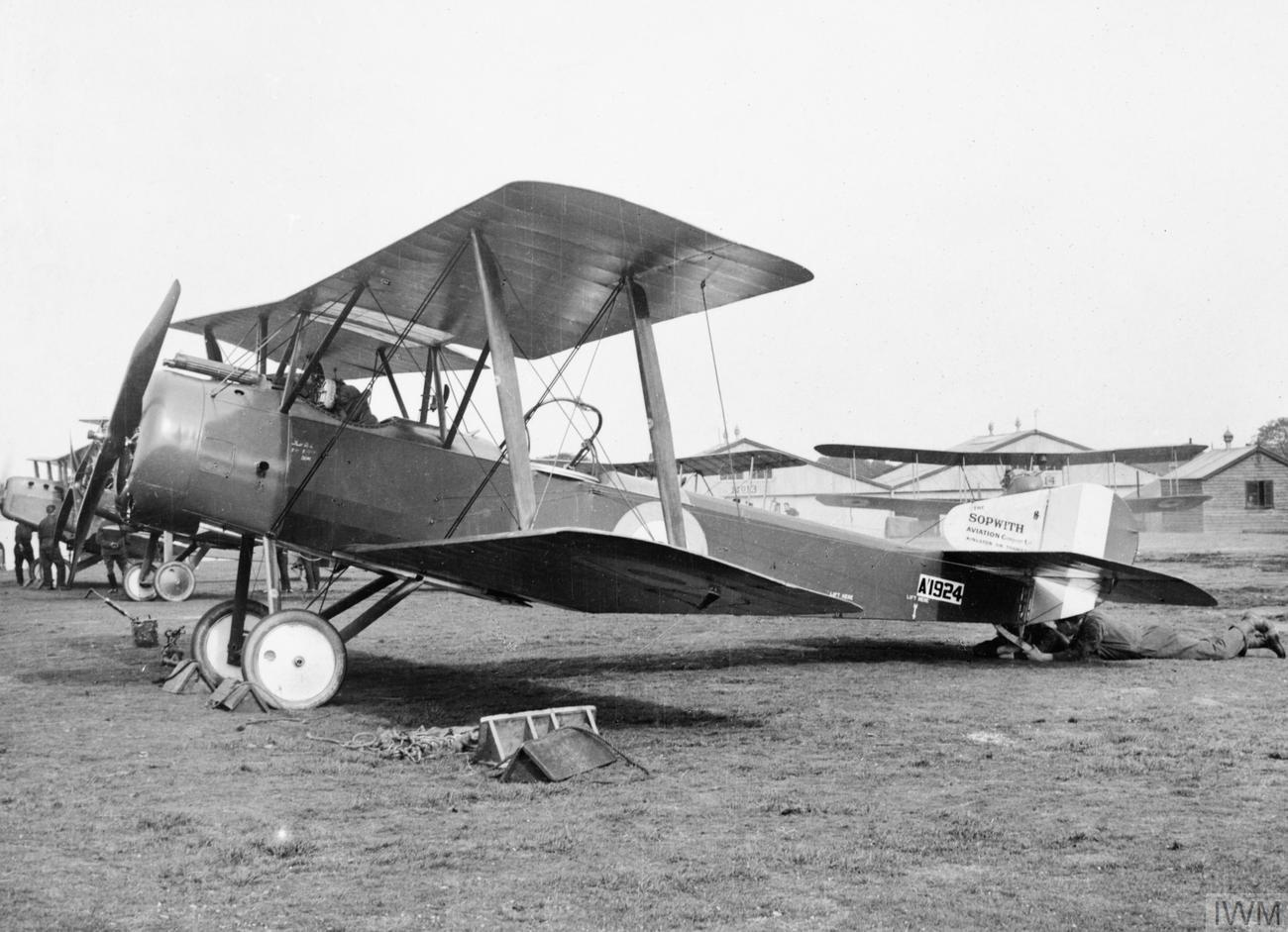 Royal Flying Corps Sopwith 1½ Strutter two-seater