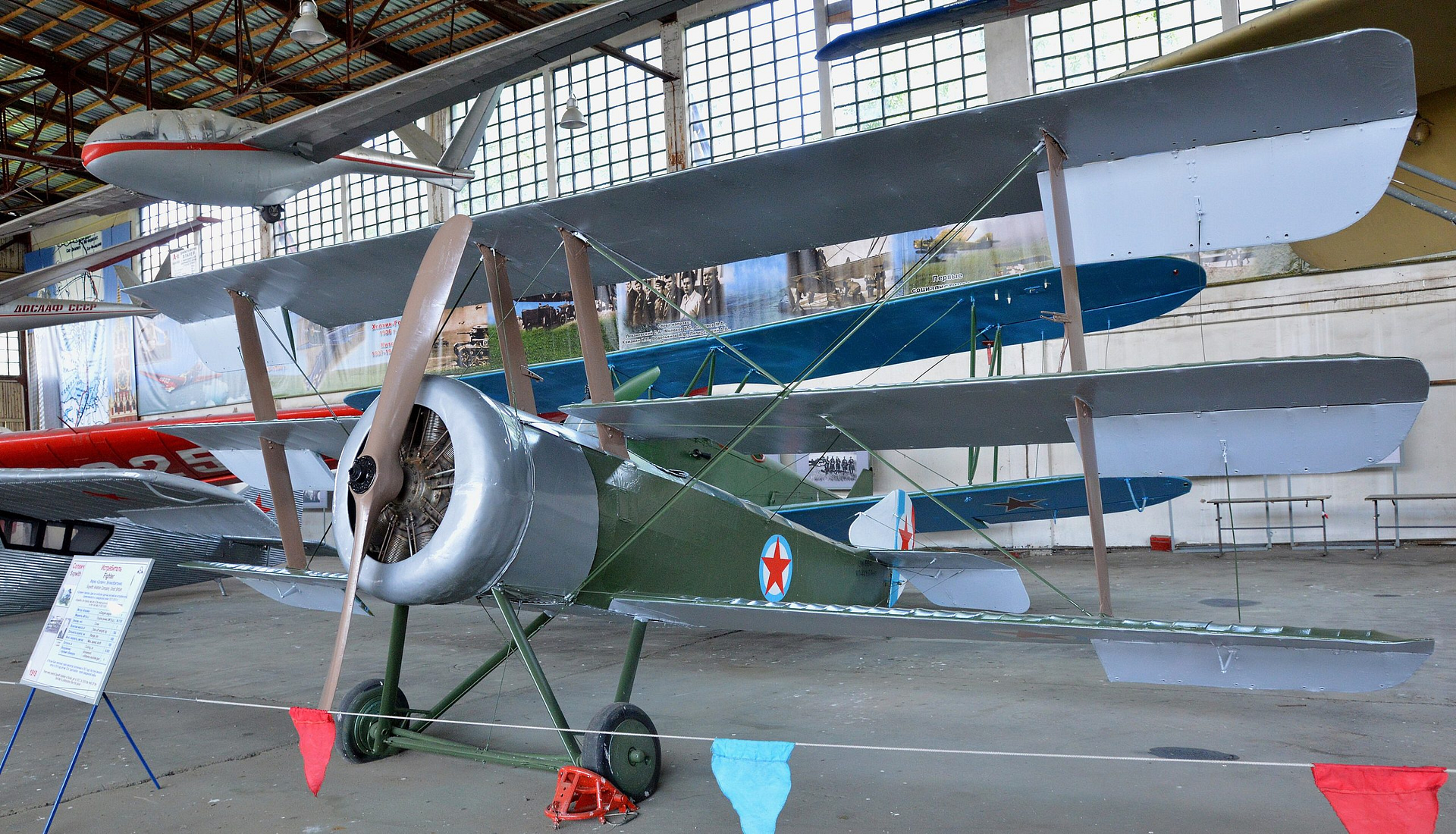 Airworthy Sopwith Triplane reproduction marked N5486