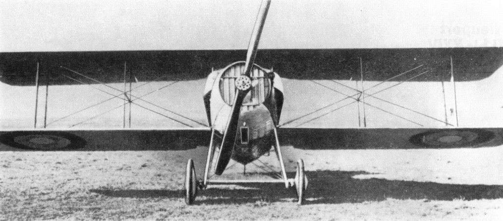 SPAD S.VII single-seat fighter, side view
