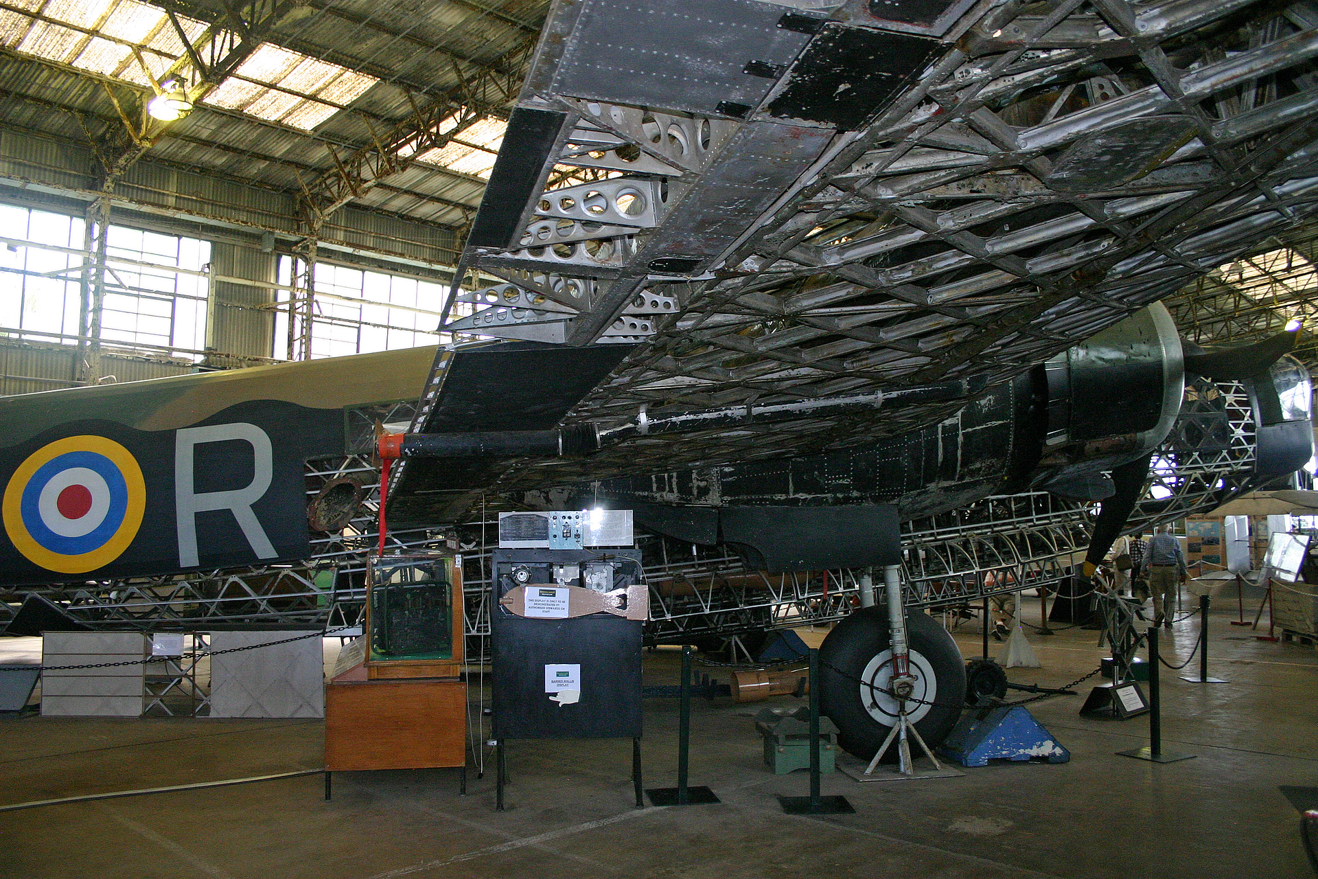 Preserved Vickers Wellington Ia N2980 R for Robert at Brooklands Museum