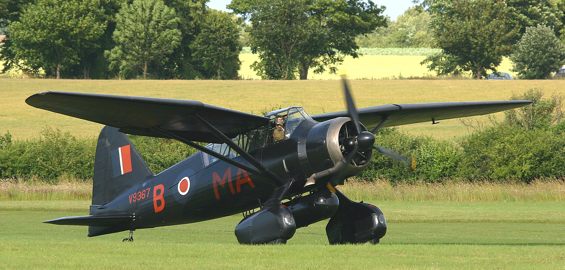 An airworthy Westland Lysander in flight