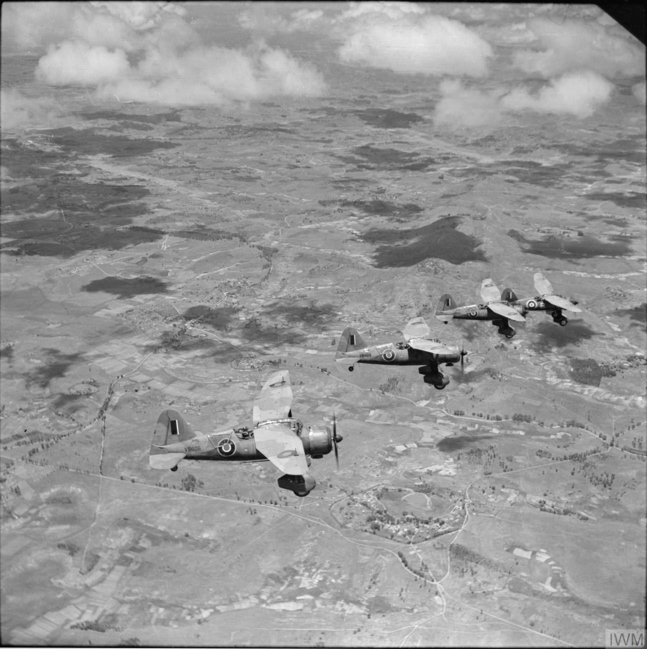 A Westland Lysander during the 1942 Madagascar campaign
