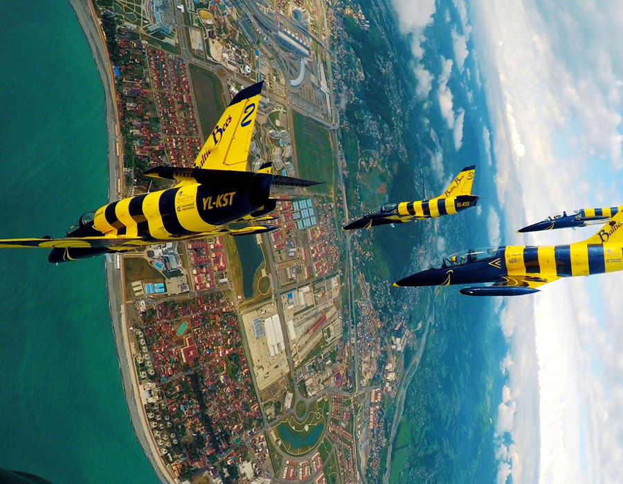 Hawker Hunter fliegen in der Schweiz