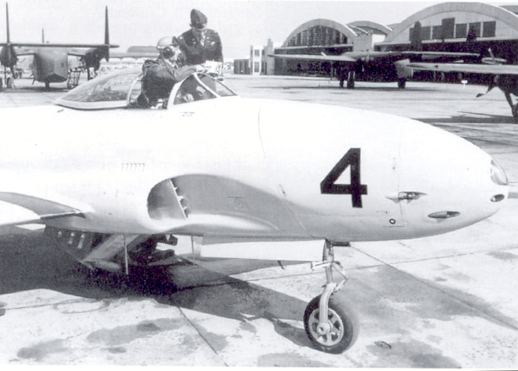 Lockheed F-80 Shooting Star at the USAF Test Pilot School in 1947