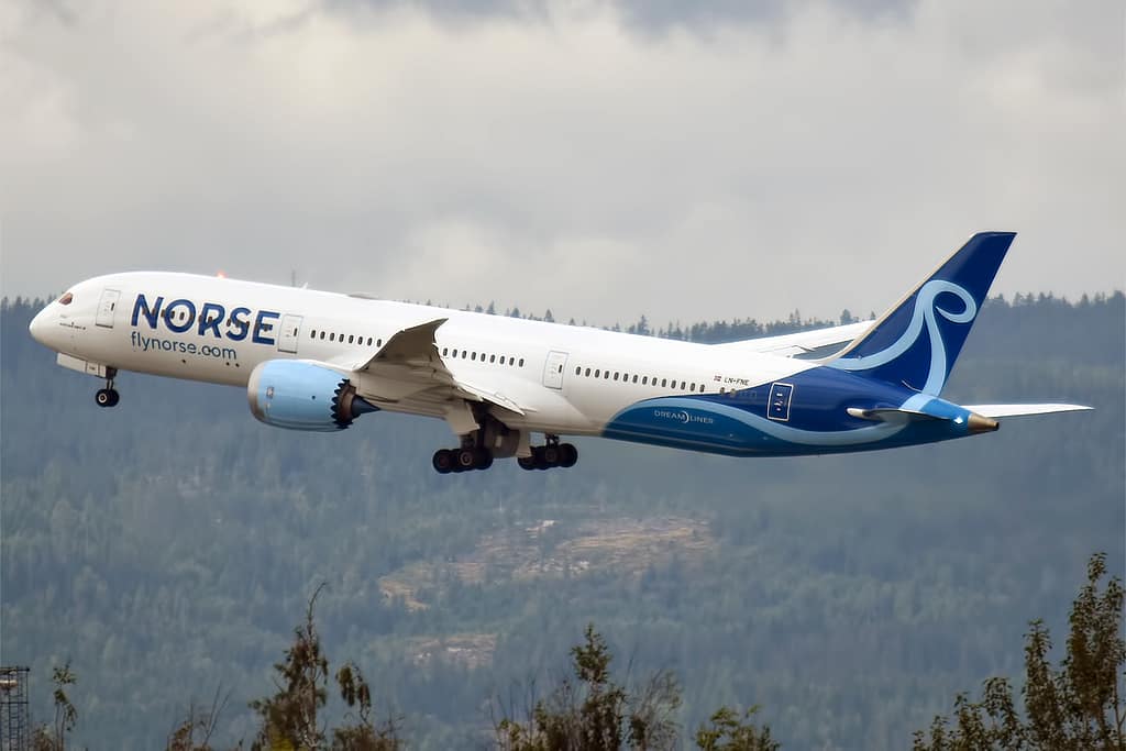 Norse Atlantic Boeing 787-9 Dreamliner