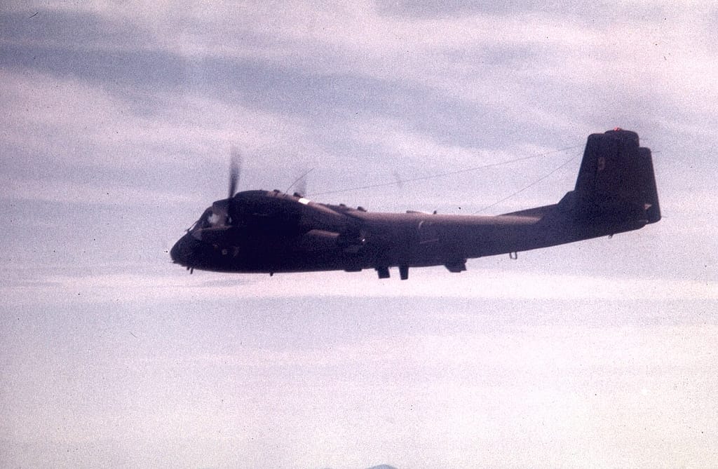 Grumman OV-1 Mohawk over Vietnam, 1970