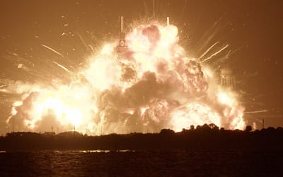 Blue Origin’s Biggest Blast: New Glenn Explodes on the Pad