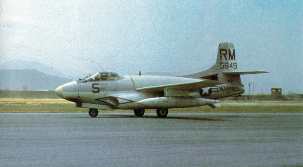 Douglas EF-10B Skyknight of VMCJ-1 at Da Nang, Vietnam. Photo: US armed forces, public domain.