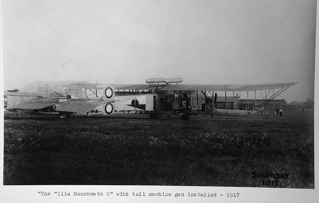 Ilya Muromets tail gun position