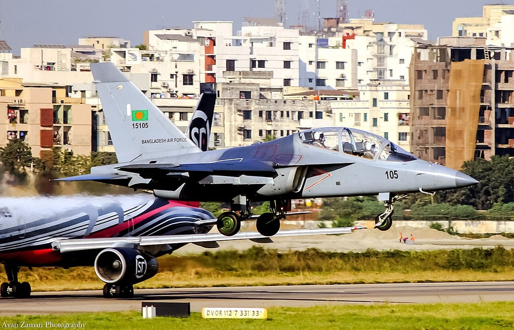 Bangladesh Air Force Yakovlev Yak-130 jet trainer