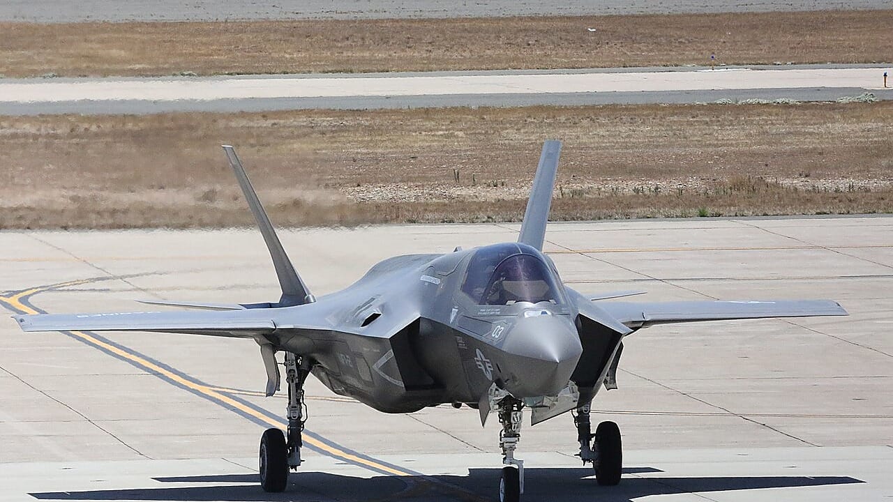 A U.S. Marine Corps F-35B Lightning II of 3rd Marine Aircraft Wing at MCAS Miramar