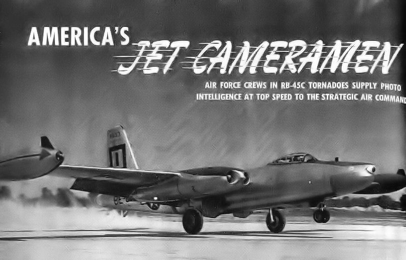 North American RB-45C Tornado of the 91st Strategic Reconnaissance Wing. Photo: US Air Force, public domain.
