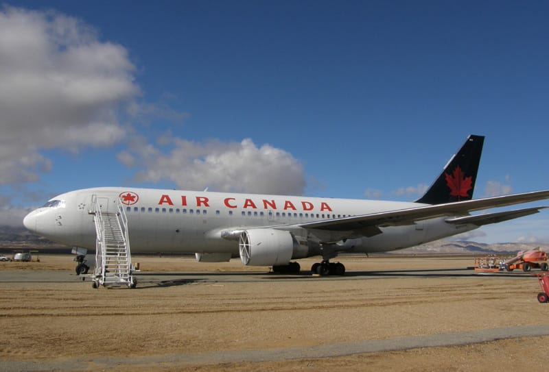 Air Canada Boeing 767 C-GAUN the Gimli Glider