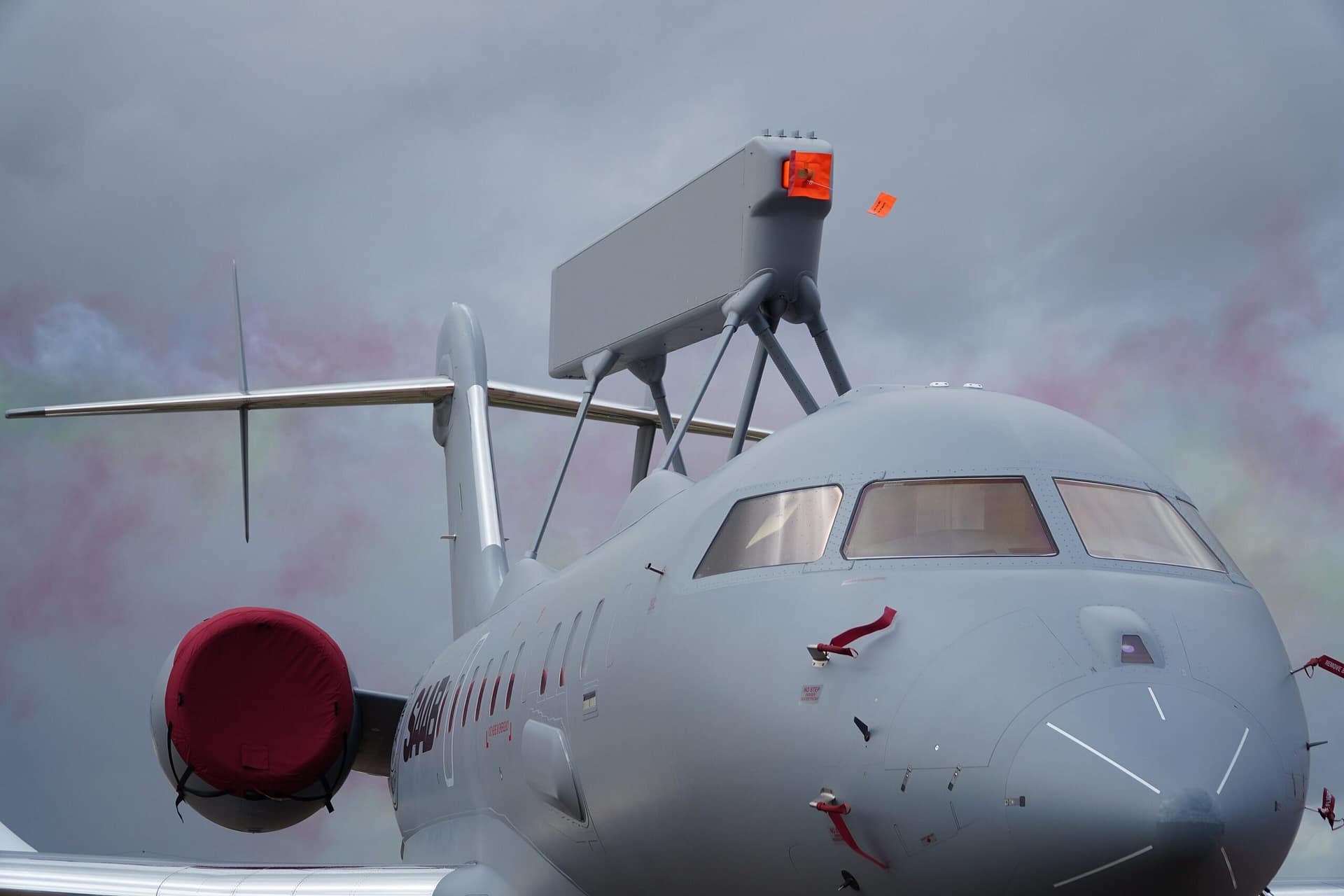 Saab GlobalEye AEW&C in flight