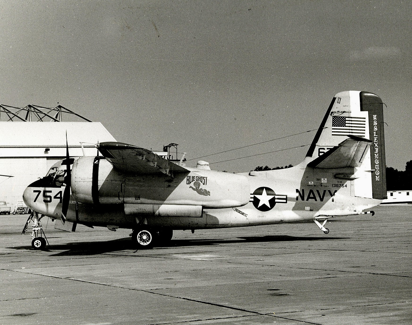 Grumman C-1A Trader carrier delivery aircraft. Photo: US Navy, public domain.